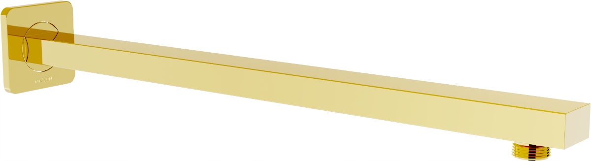 Sprchová súprava - Mexen Sprchové rameno obdĺžnikový 40 cm gold