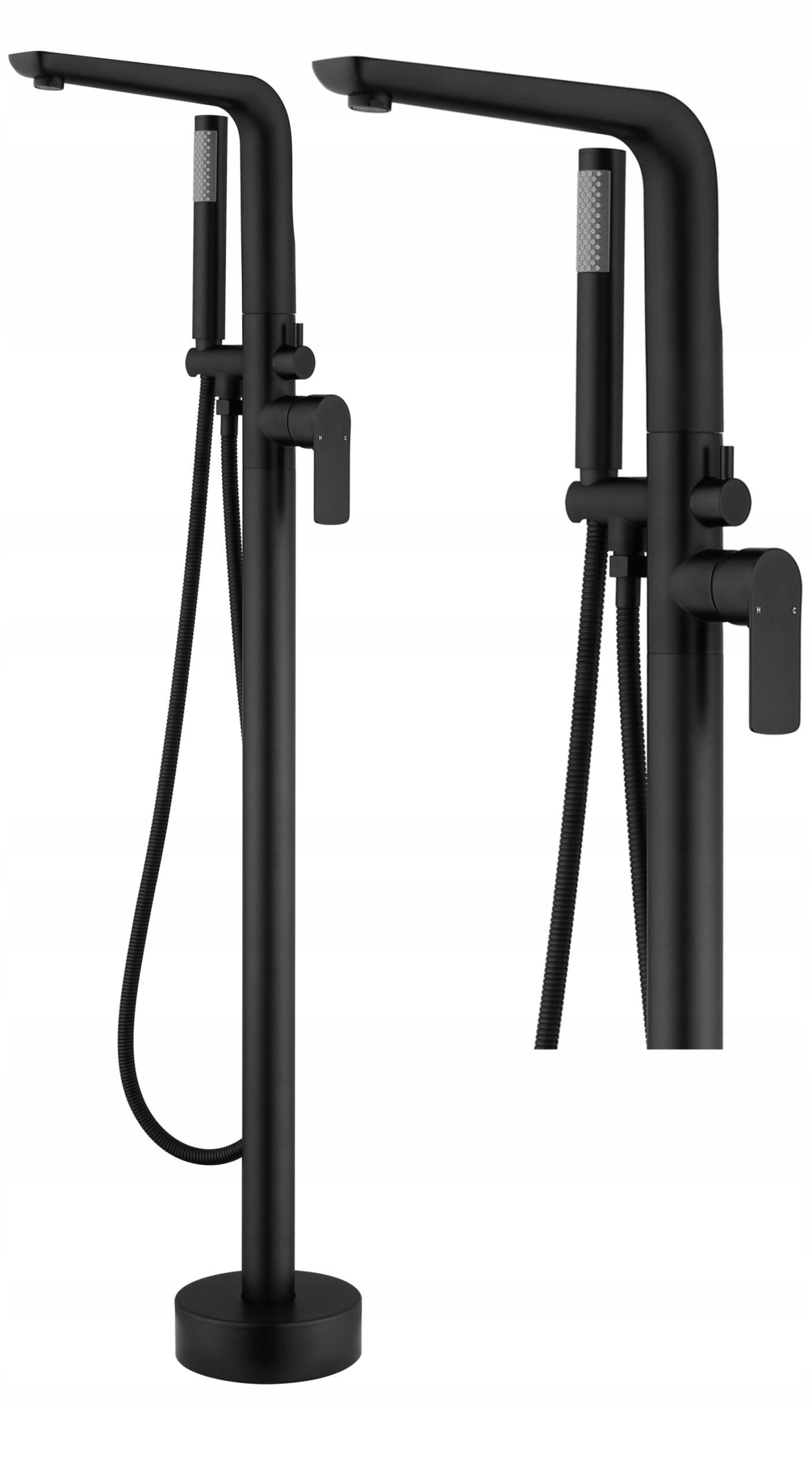 Vaňová batéria - MEXEN ROXY Farmhouse Bath Bathing Black