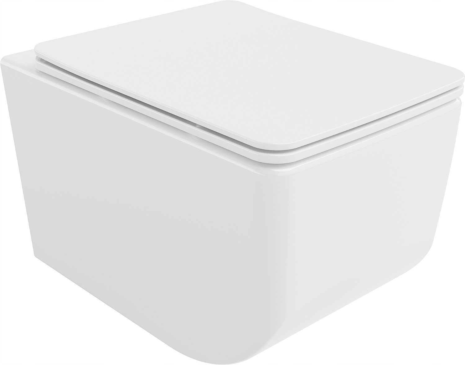 WC misa - MEXEN Vera Bowl WC RIMLESS BIELA Biela doska