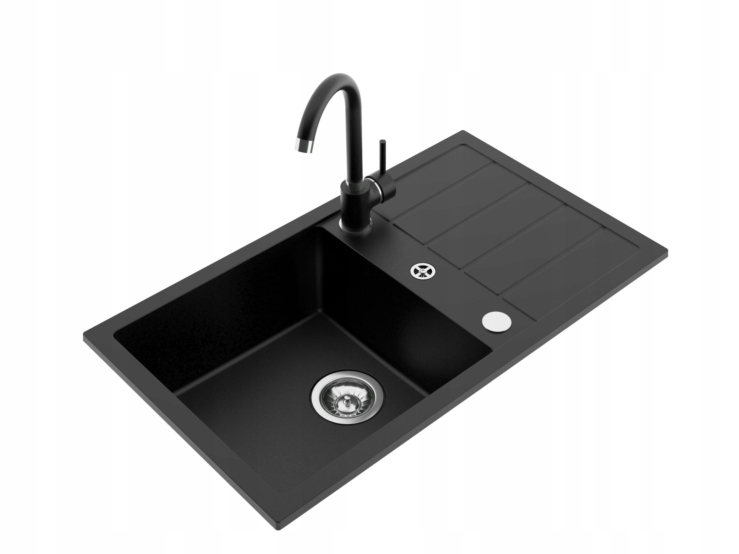 Kuchynský drez - Miló Sink Granite Sink Parot +batéria