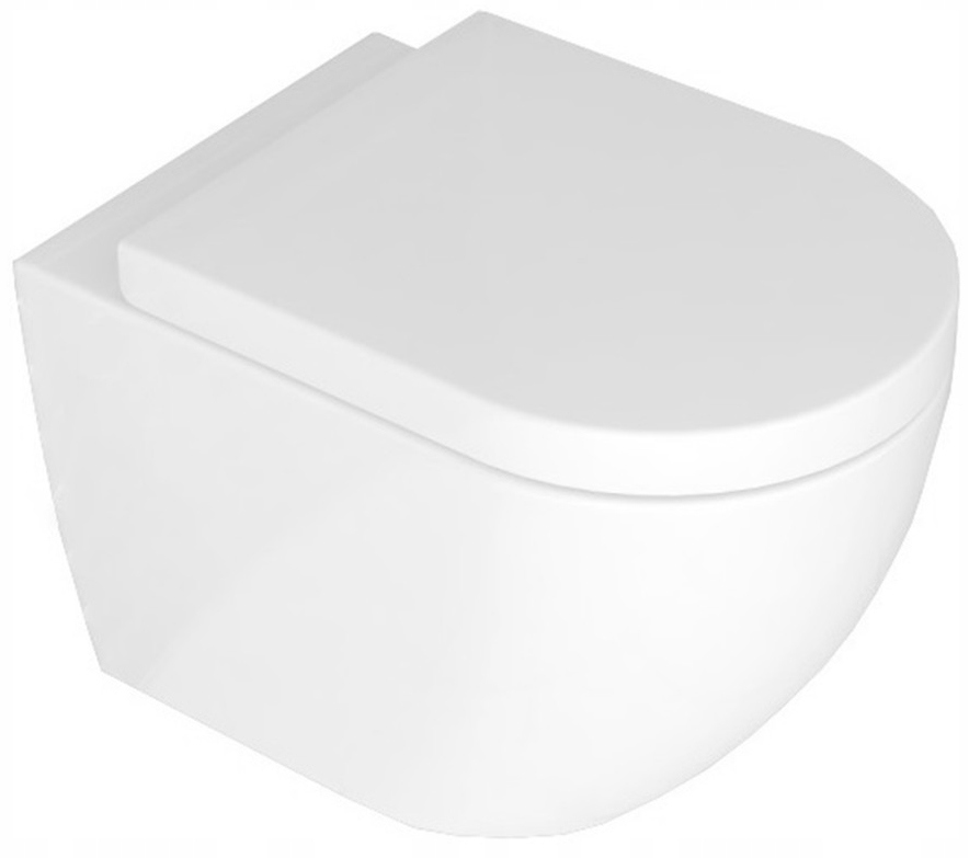 WC misa - MISA Závesné WC Loyd ABS Calana WHITE