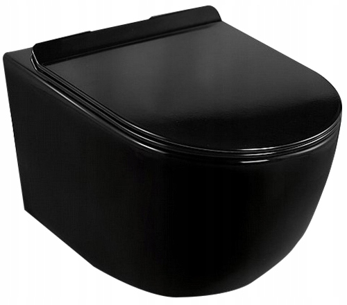 WC misa - Misa toaleta zavesená Loyd Slim Bezanta Black