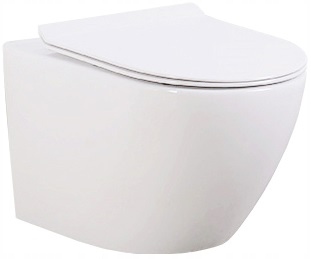 WC misa - WC Bowl Závesná misa Slim Rim+doska