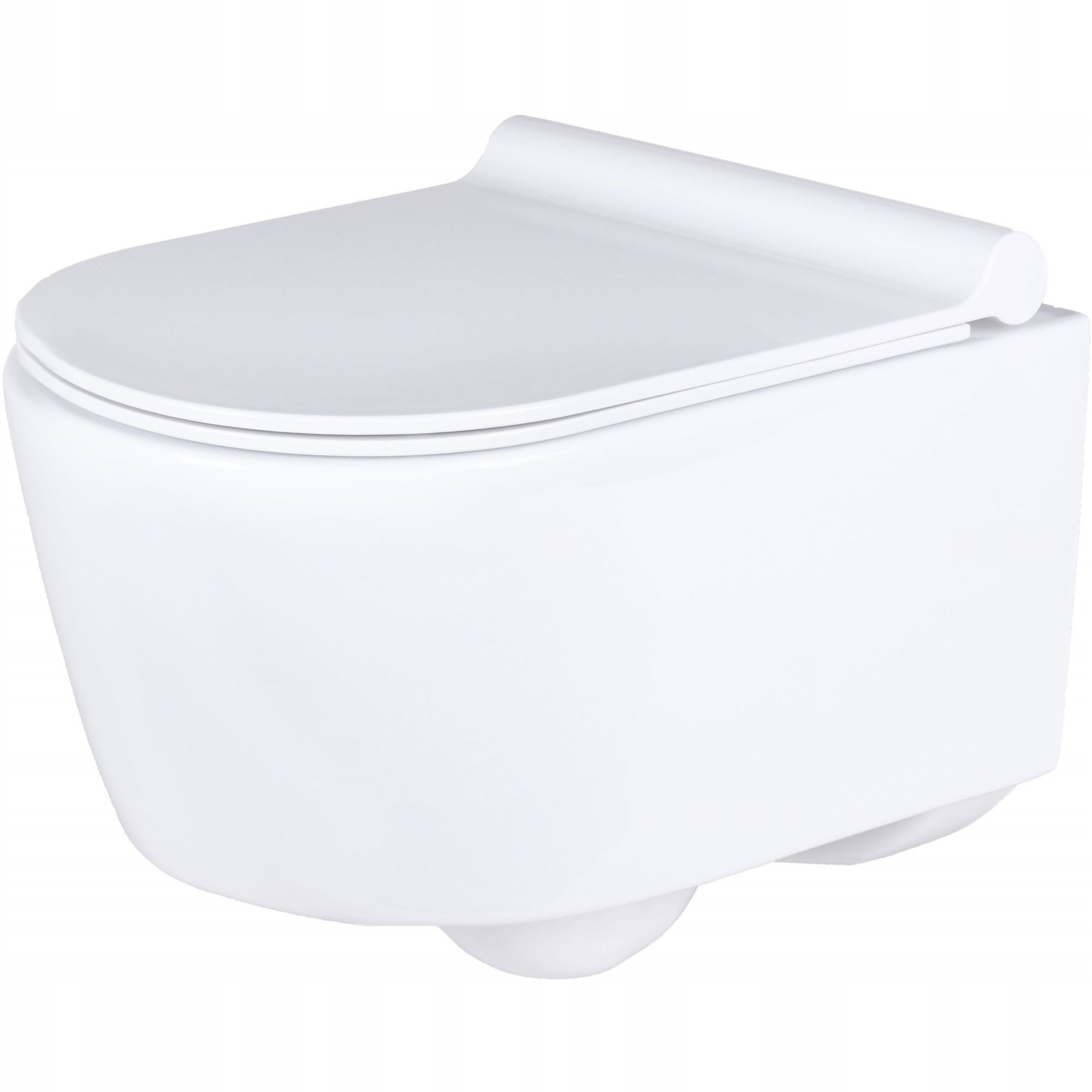 WC misa - Toaleta misky pomaly -biela biela koruna uptrend