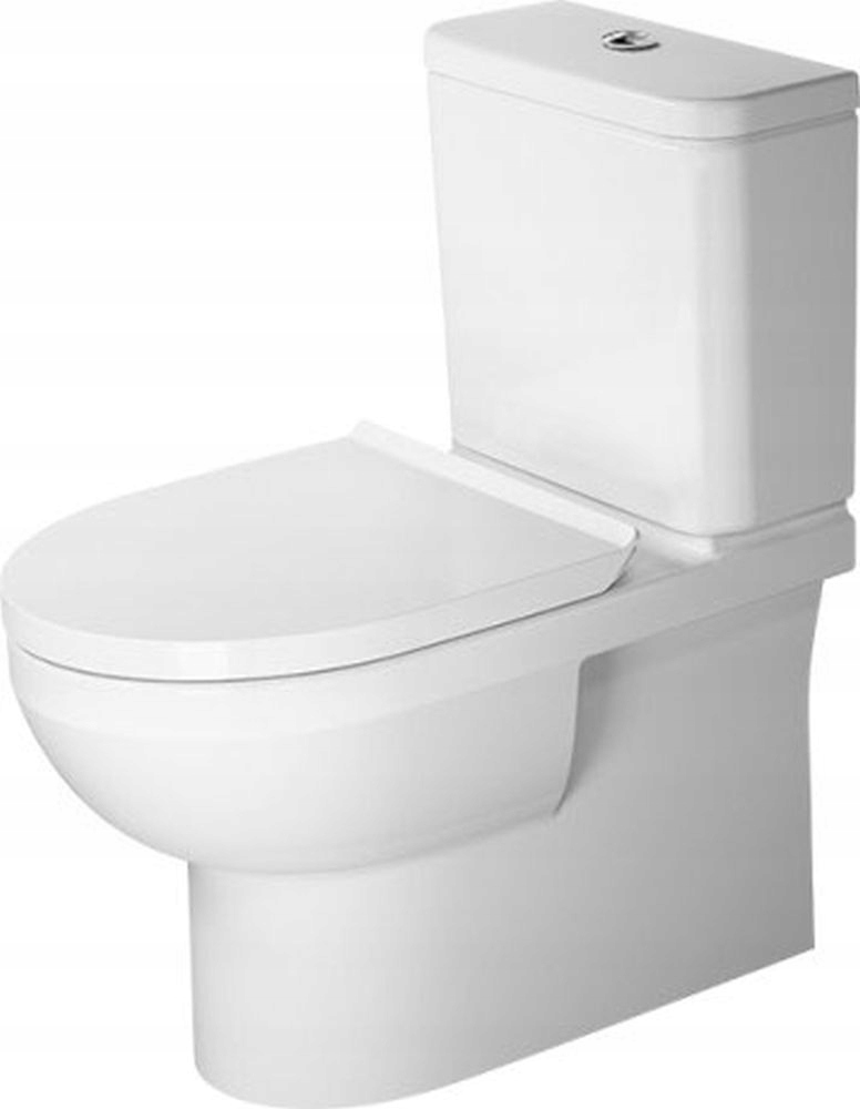 WC kombi - Toaletná misa stojaca biała Duravit