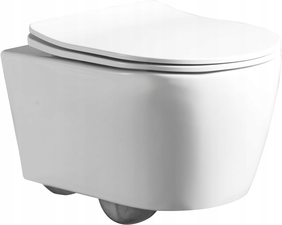 WC misa - ZÁvesná WC MISKA BEZ OBOJKU S DOSKOU LAVITA