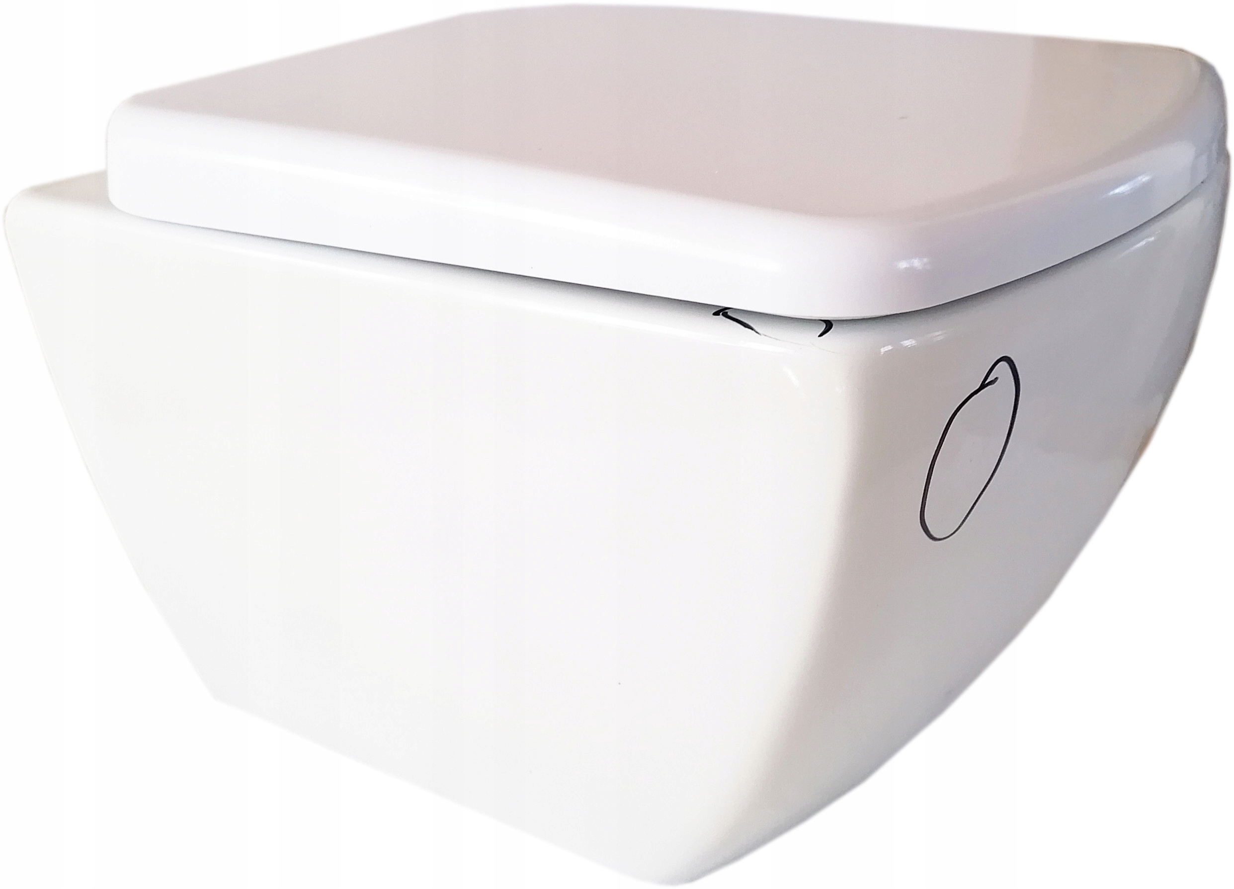 WC misa - Pôžička zavesenie toaletnej misky + doska W/O -SALES