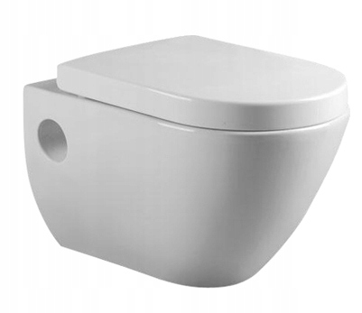 WC misa - LAVITA Závesná misa toaleta lana čierna