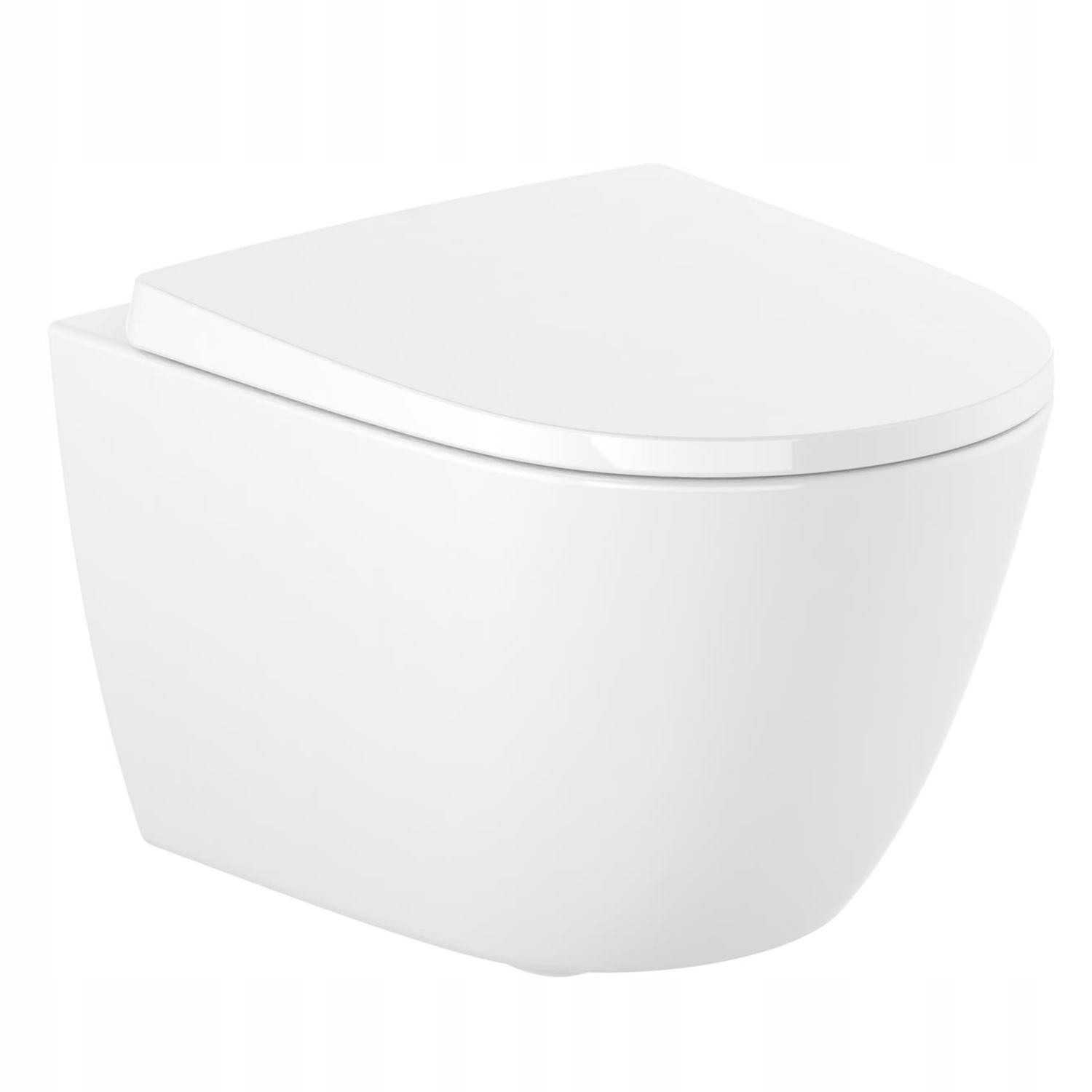 WC misa - Misa wc visí Rimless supraglaze White Roca She