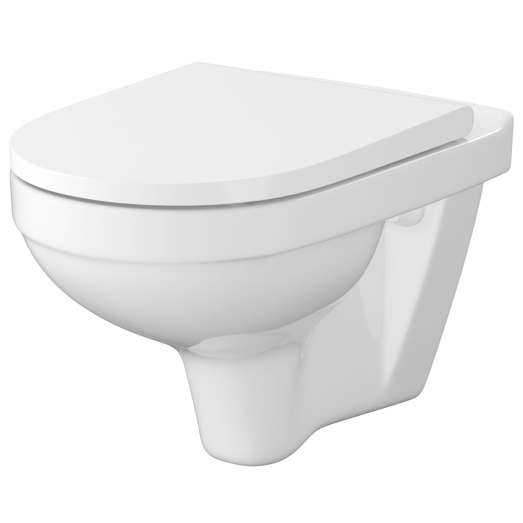 WC misa - Toaletná misa s pomalou doskou Cersanit Zips