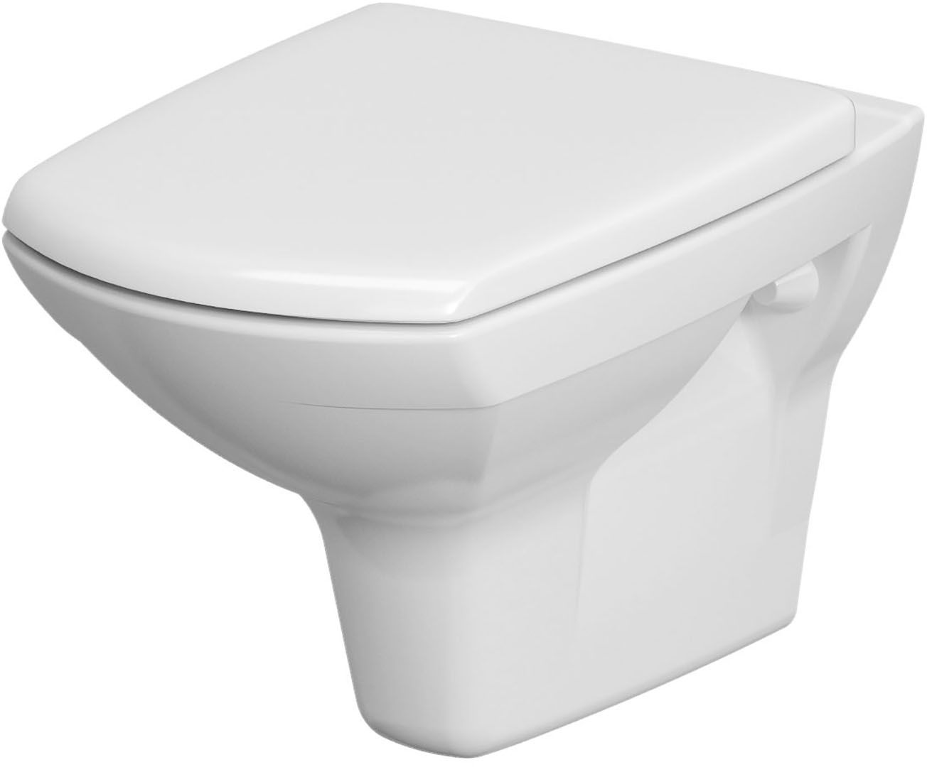 WC misa - Toaletná misa s pomalou sprostredkovacou doskou Cleanon Cersanit