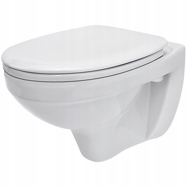 WC misa - Delphi zavesená misa s doskou K98-0039 Cersanit
