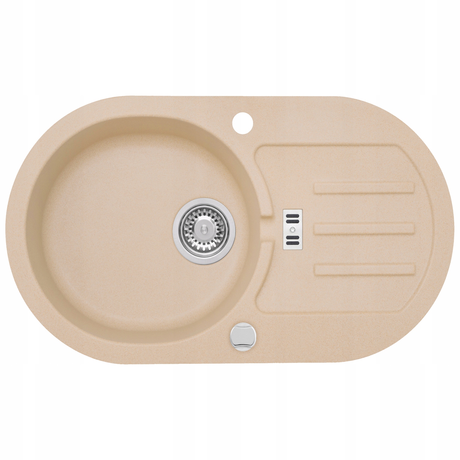 Kuchynský drez - Moderno Martha Granite Sink 30 Bege 77x43