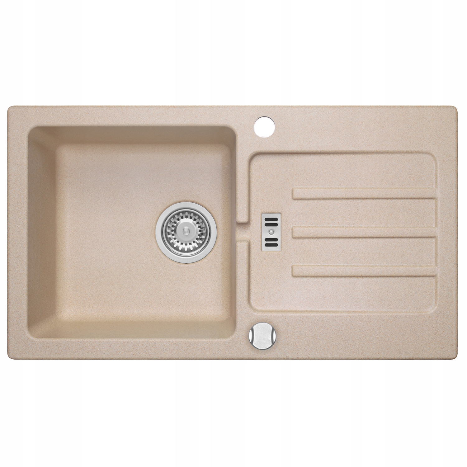 Kuchynský drez - Moderno Martha Granite Sink 40 Bege 77x43