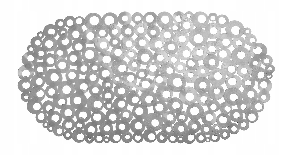 Protišmyková kúpeľňová podložka - Kúpeľňa koberce Farebné kamienky 130x65 cm