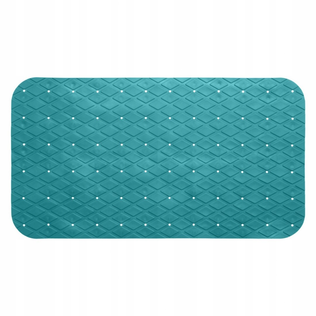 Protišmyková kúpeľňová podložka - 70x35 non -slip mat tyrkysová