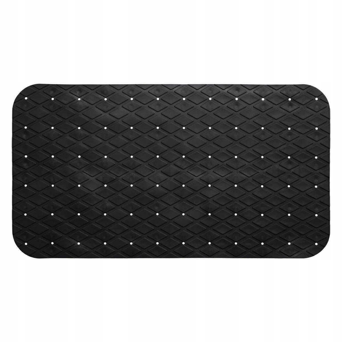 Protišmyková kúpeľňová podložka - Non -slip Mat 70x35cm čierna