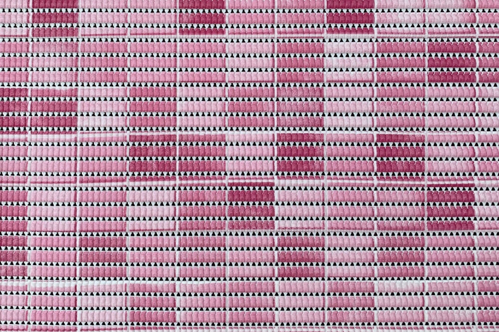 Kúpelňová predložka - Non -slip Mat 841 65 cm červený meter