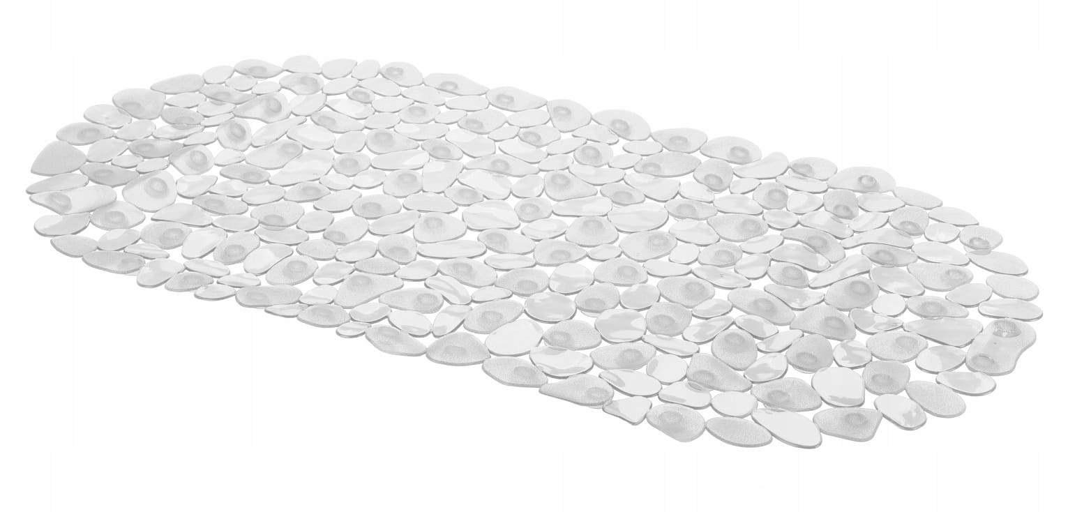 Protišmyková kúpeľňová podložka - Non -Slip Kúpeľňa rohož 68x35,5 cm bezfarebná