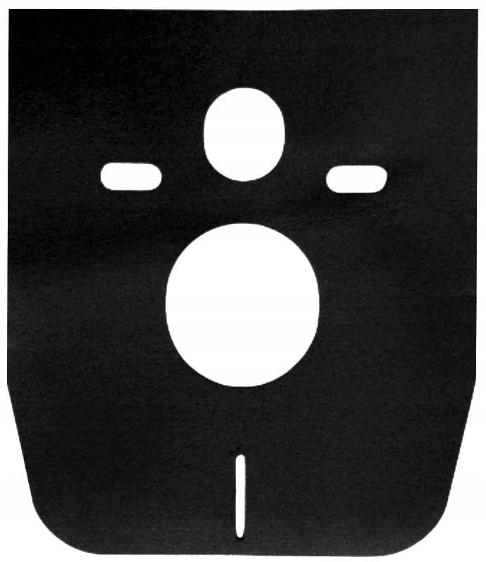 Mata Mata WC 365x410 mm, čierna