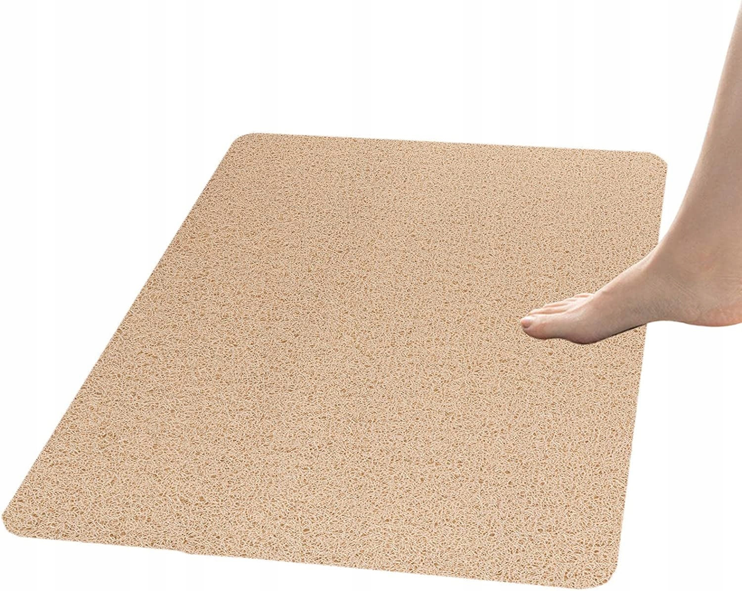 Protišmyková kúpeľňová podložka - Loofah rohože pre when, Minkie Websited Mats