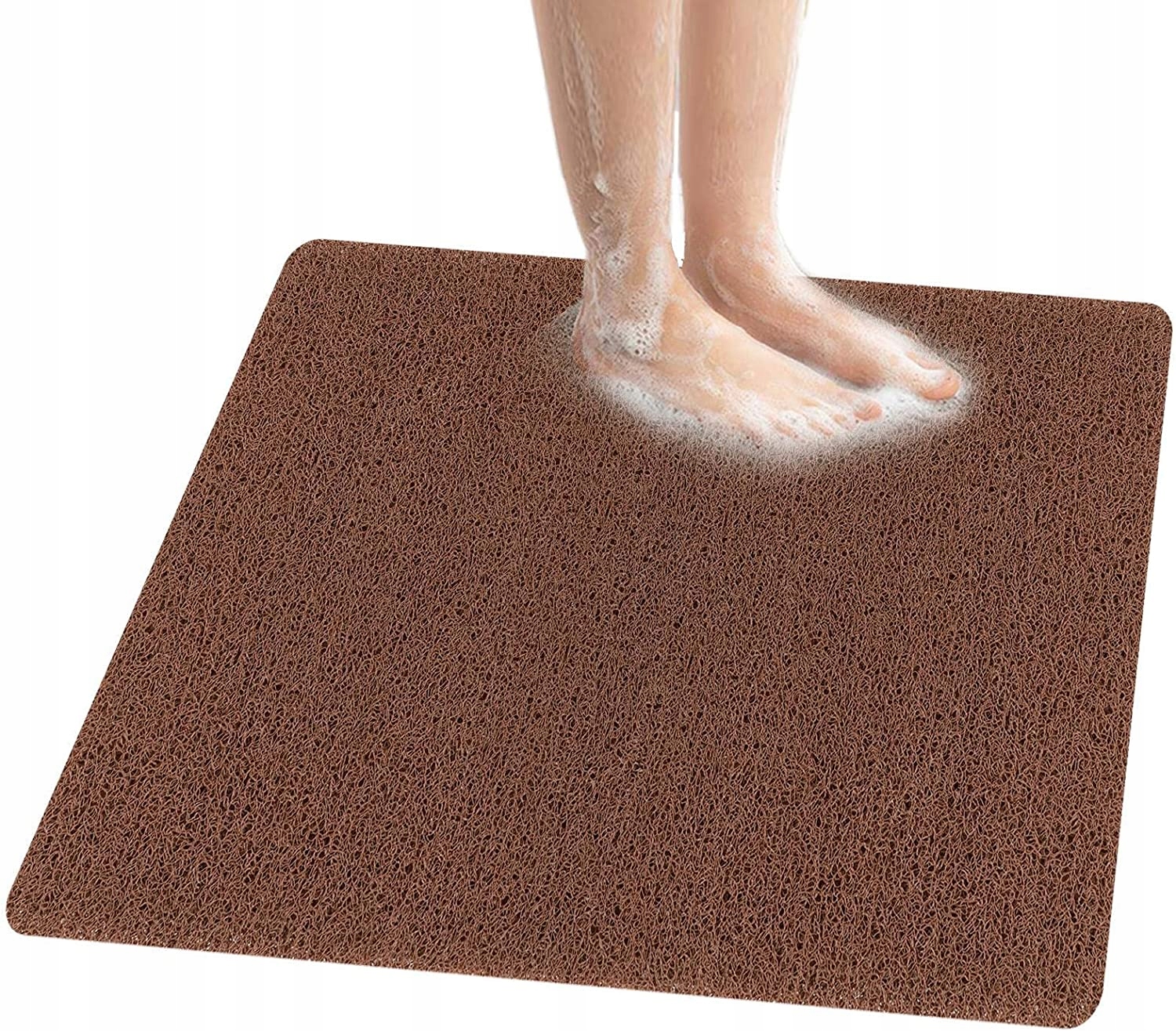 Protišmyková kúpeľňová podložka - Loofah Sprchy Mats, Mielkie Websith Mats