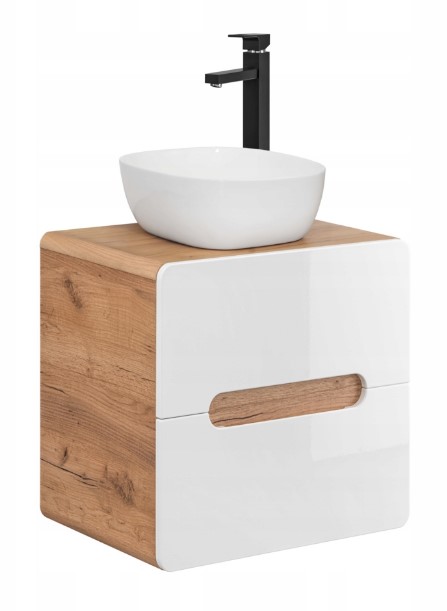 Kúpelňová skrinka - Kúpeľňový nábytok Aruba 828 Skriňa pod umývadlom 60 cm