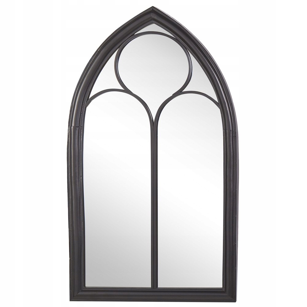 Kovové zrkadlo kovového zrkadla 62 x 113 cm Black TR