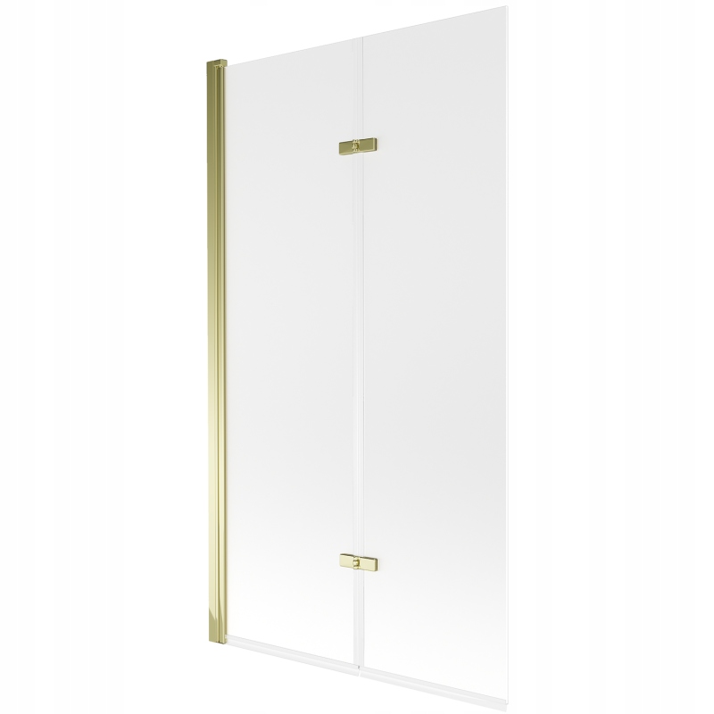 Vaňová zástena - Mexen Castor Nawanne Screen 100x150 Golden Frost