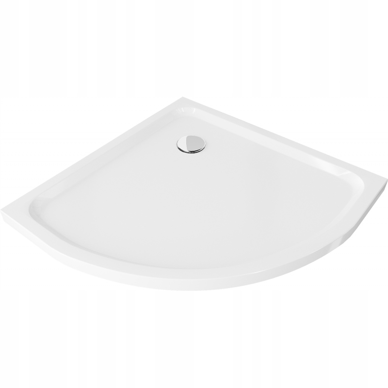 Sprchová vanička - Mexen Flat Paddling Pool Slim 80x80, biely