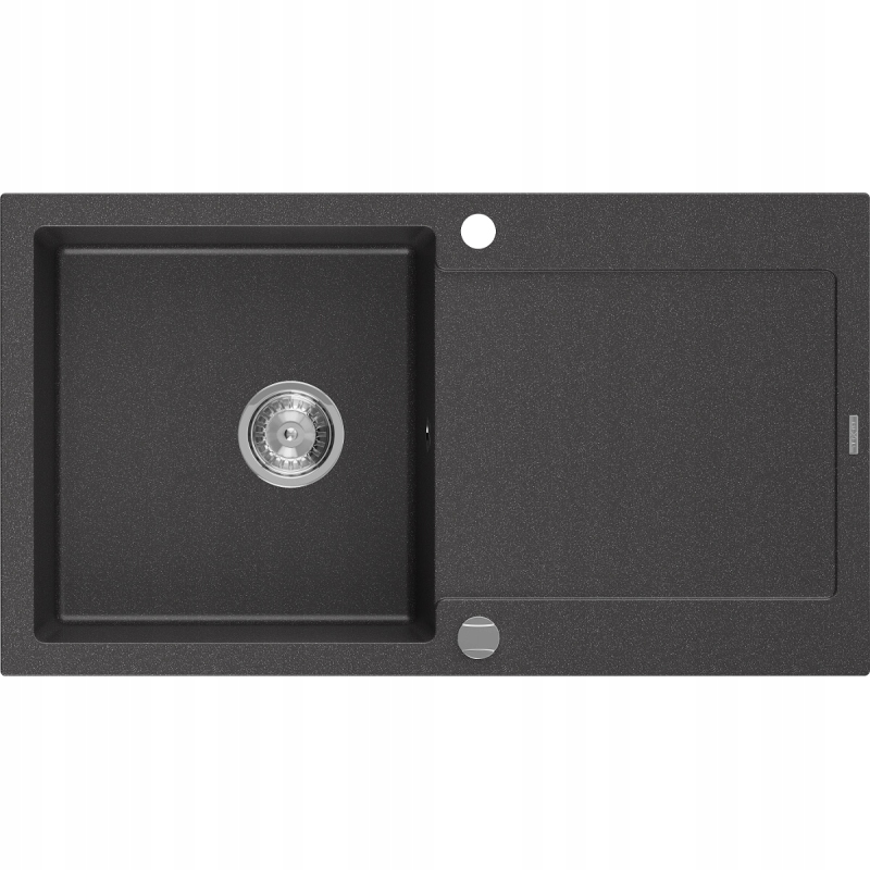 Kuchynský drez - Mexen Leo Black Granite Sink vstúpil