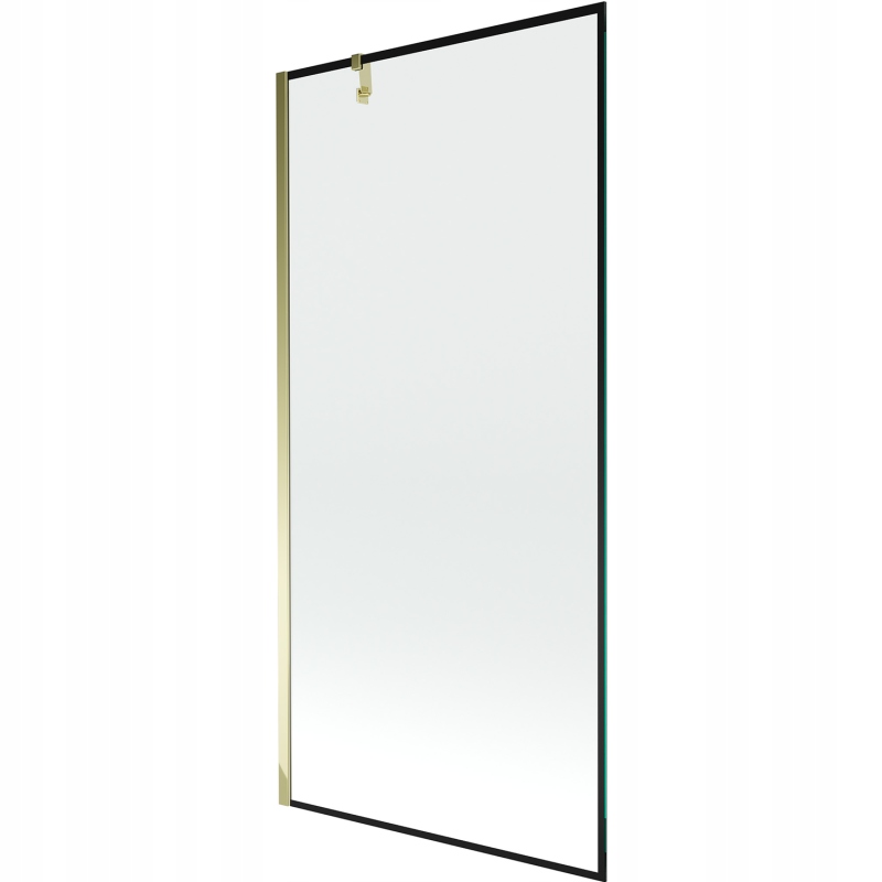 Vaňová zástena - Mexen Next Navanon Screens 90x150 Black Golden