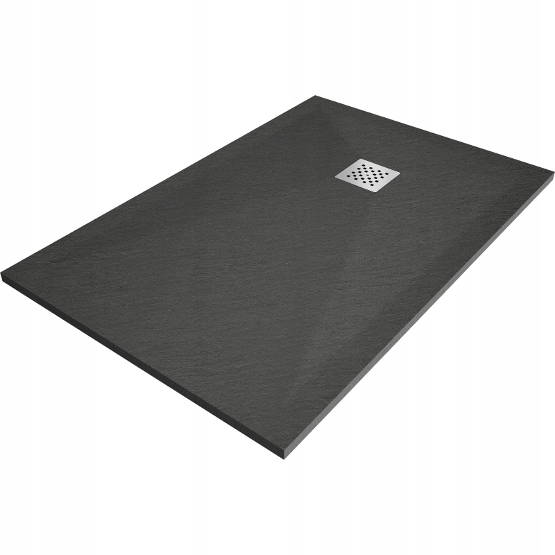 Sprchová vanička - Kompozitná sprchová vanička Mexen Stone+ 110x80 antracit