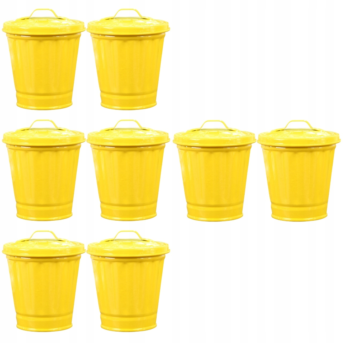 Odpadkový kôš do kúpelne - Mini odpadkový kôš na vonkajšom remeselnom vedre 8 ks