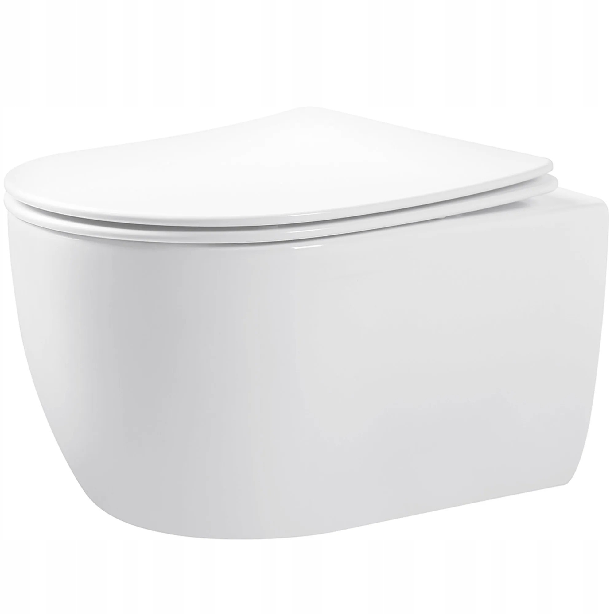 WC misa - Misa WC pozastavil biely Olivier