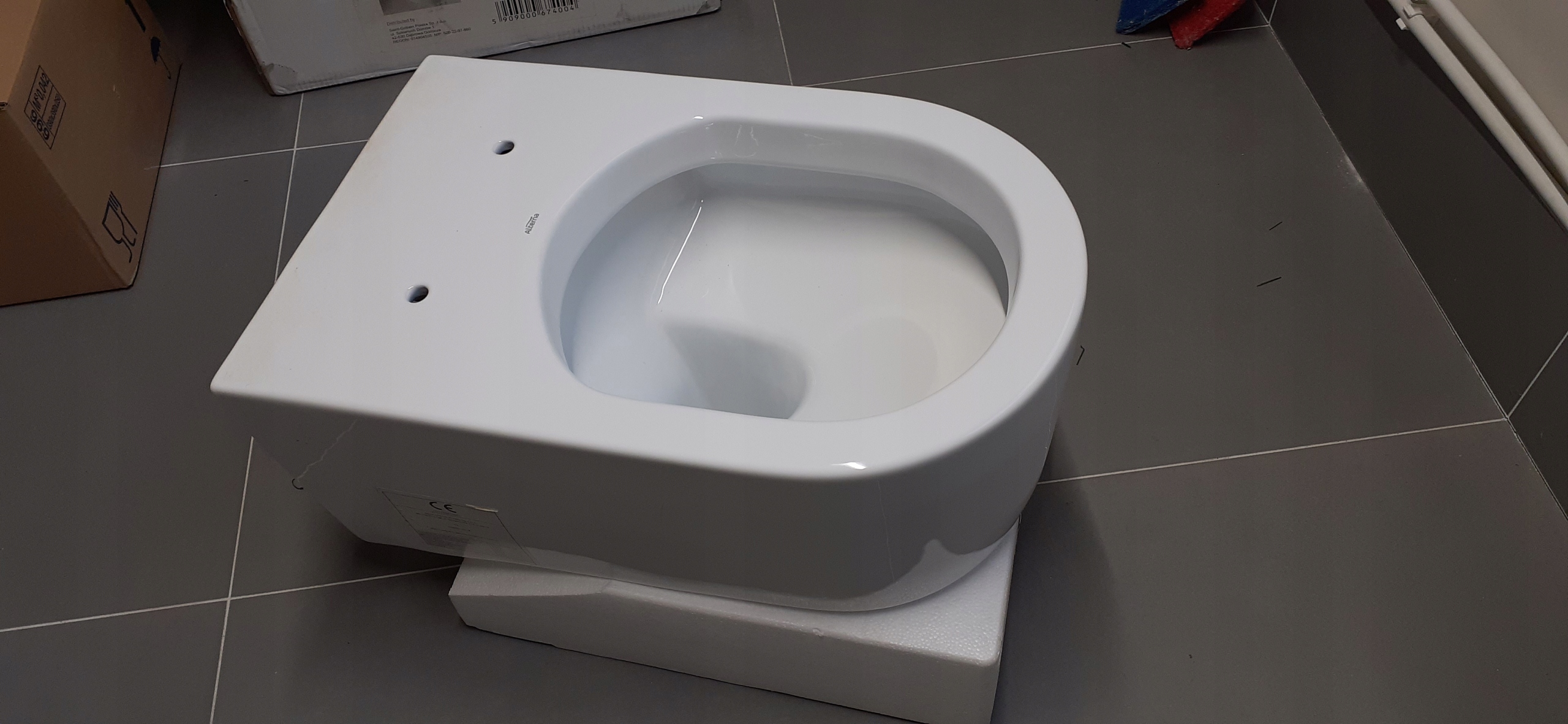 WC misa - WC Vivo Alterna Hanging Bowl bez predaja dosky