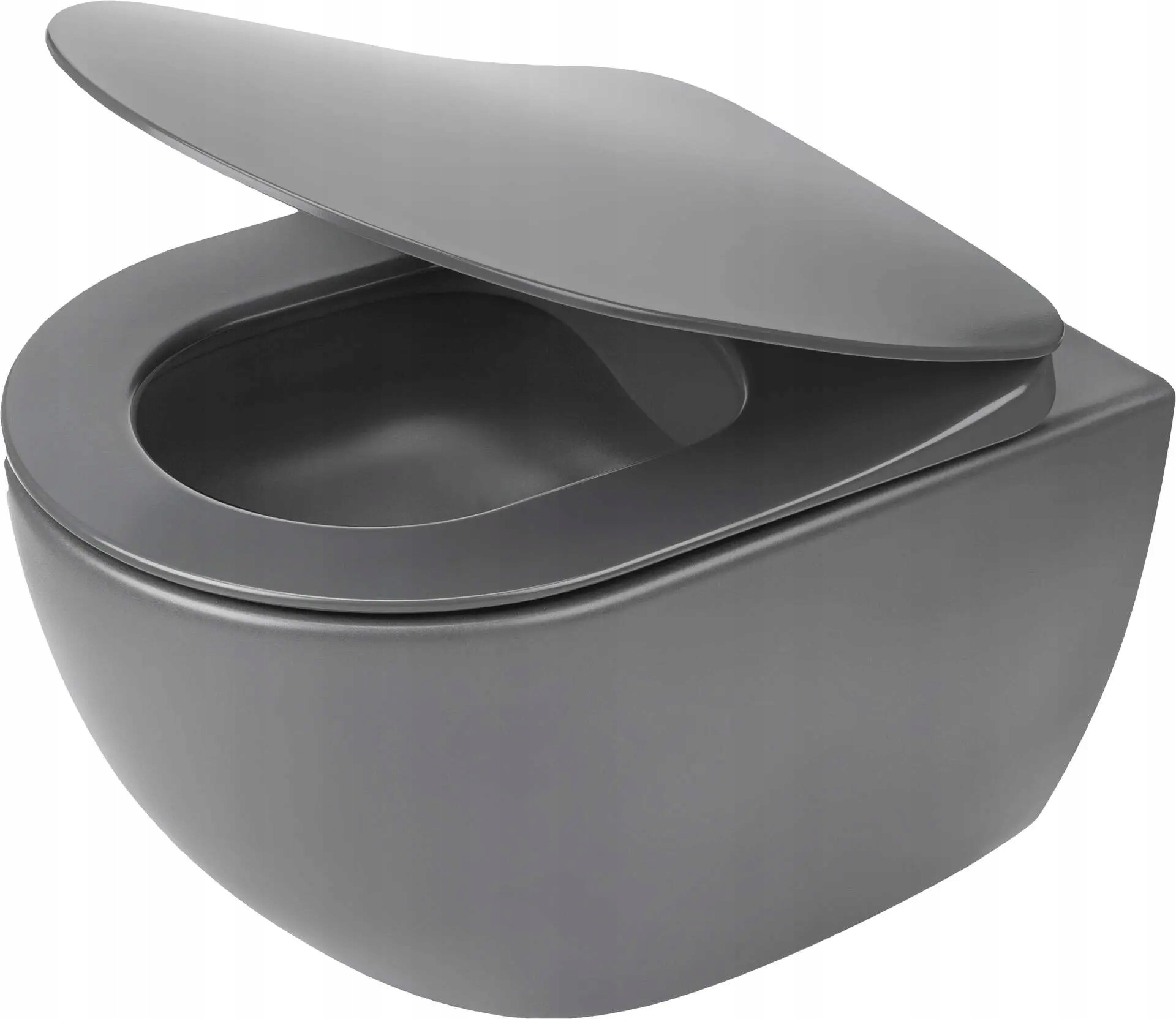 WC misa - Beon Bowl Zero Titanium toaleta zavesenie CDE DZPW