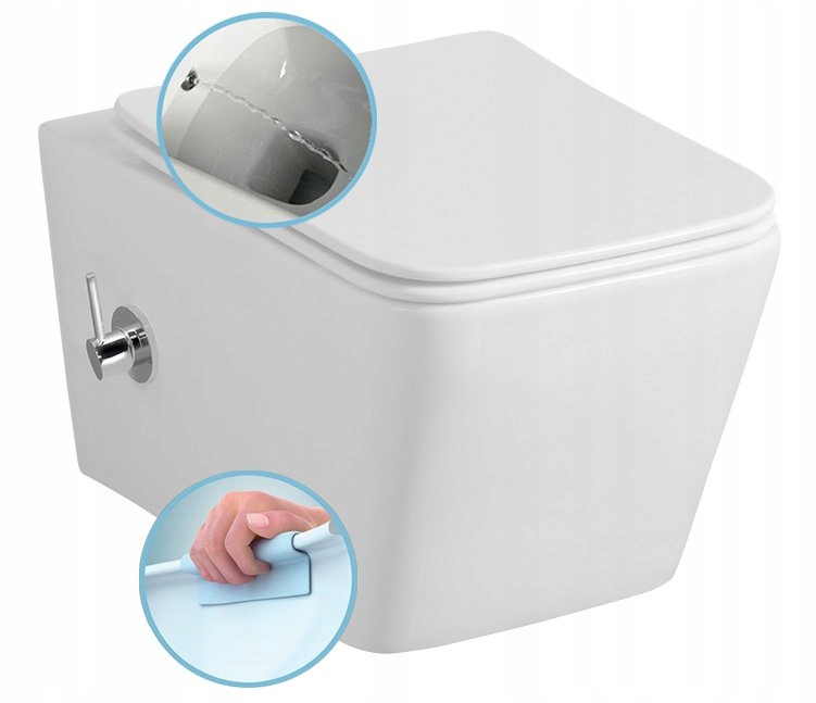 WC misa - WC Porto WC Bowl s 36x52 cm bidet PZ102RX
