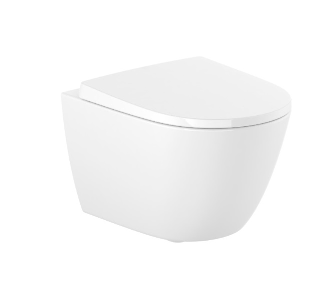 WC misa - Zavesená toaletná misa, Compacto Rimless A346688