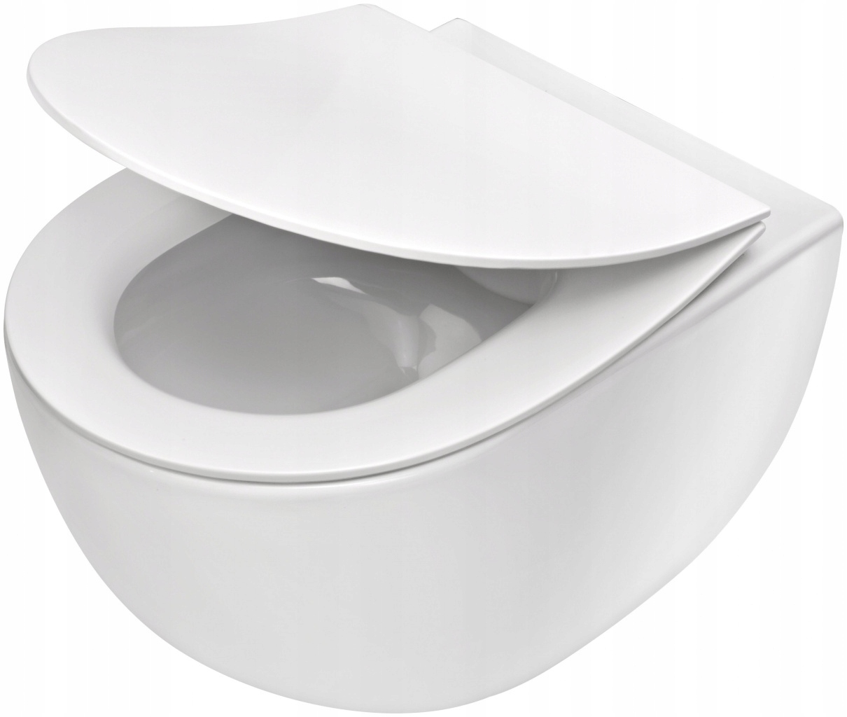 WC misa - Toaletná misa s bezplatnou doskou s dvom
