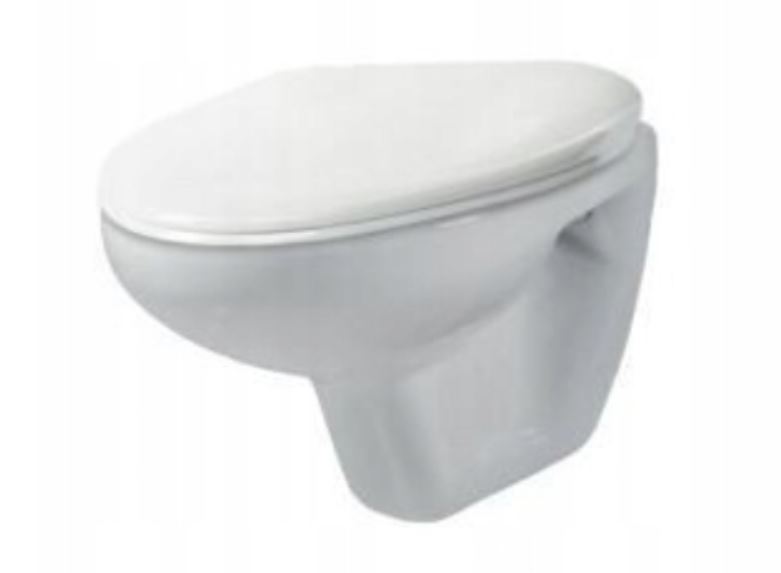 WC misa - Kompaktná toaleta s doskou, vertikálna drenáž