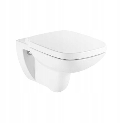 WC misa - Závesná miska toaleta Roca Debba Square Rimless biela