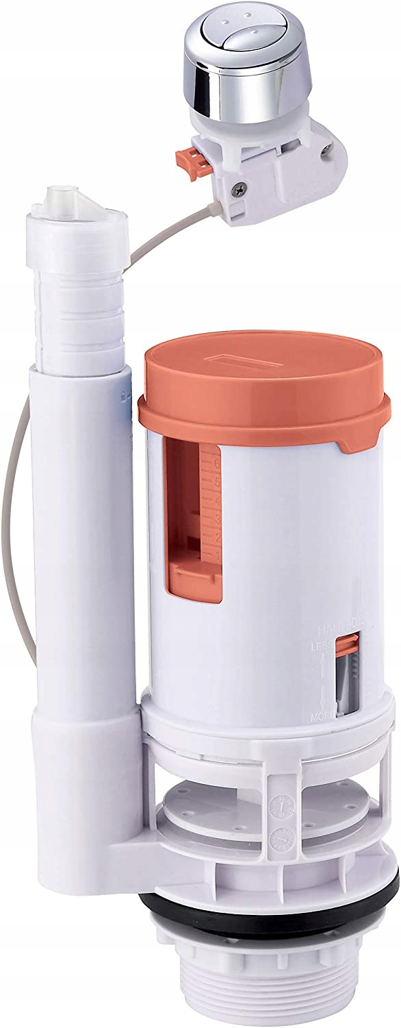 Splachovacie WC tlačítko - NA8 Somatherm pre vás 3/6 l Spúšťací mechanizmus