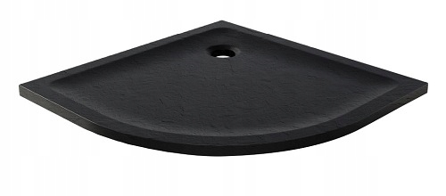 Sprchová vanička - Teos F Black Lolish a Preosejte 120x90 Čierny RADAWAY