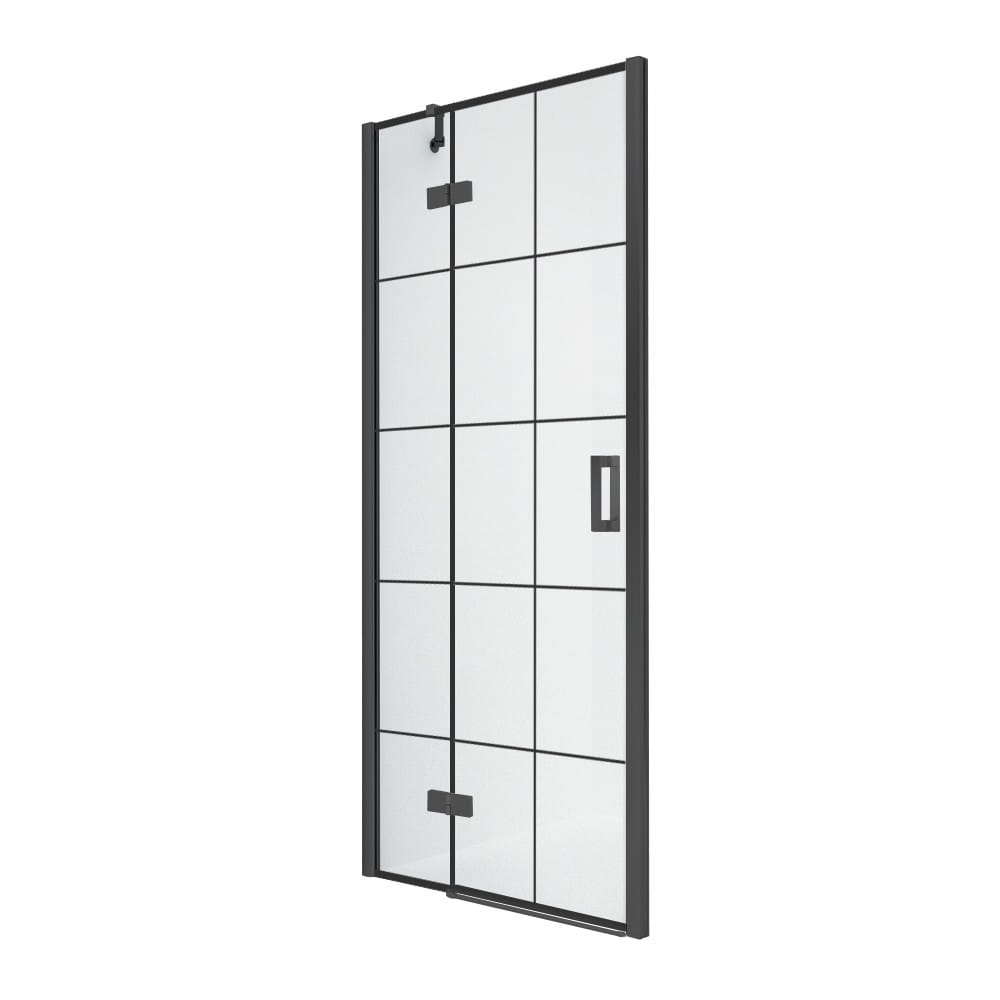 Sprchová zástena - Nový trendový Renoma Black 120x195 Dvere D-0372A
