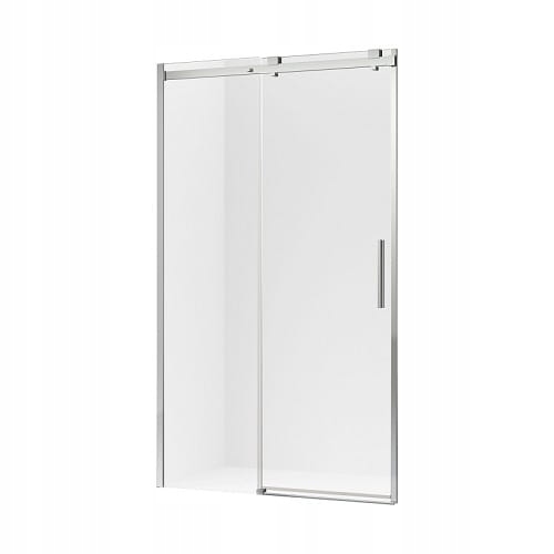 Sprchová zástena - Sprchové dvere KZ14E čierna 135-140 cm sklo 6 mm