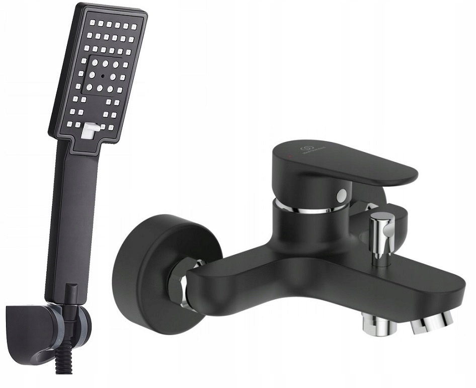Vaňová batéria so sprchou - NEMECKÁ vaňová batéria BLACK 3F SPRCHOVÝ SET