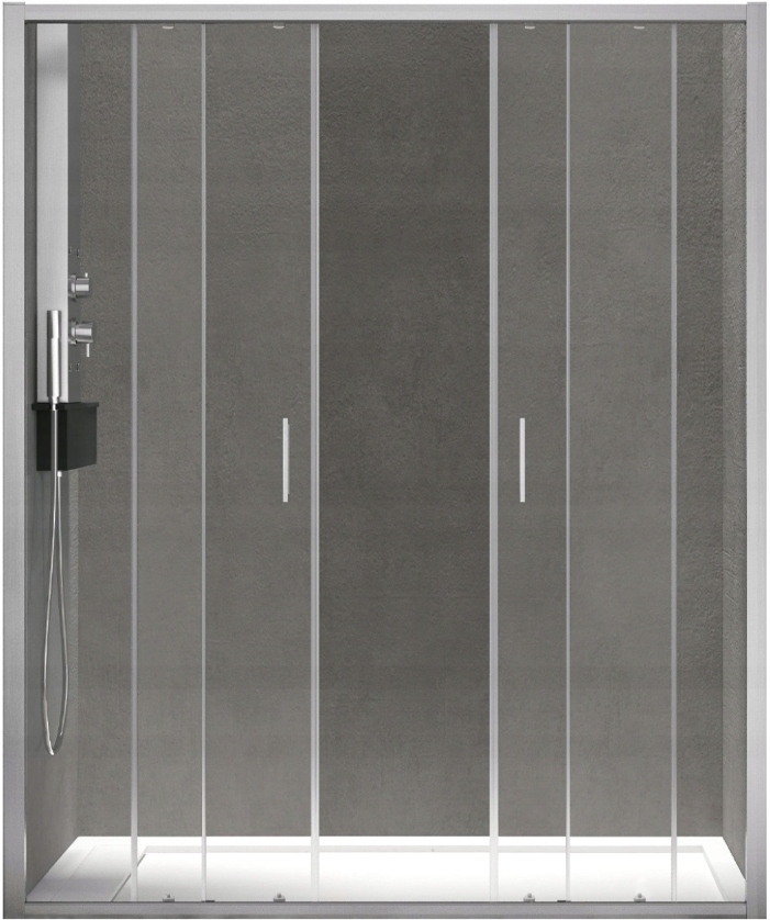 Sprchová zástena - Besco Aveo Due Panel 30x190 cm pre vstupnú kabínu