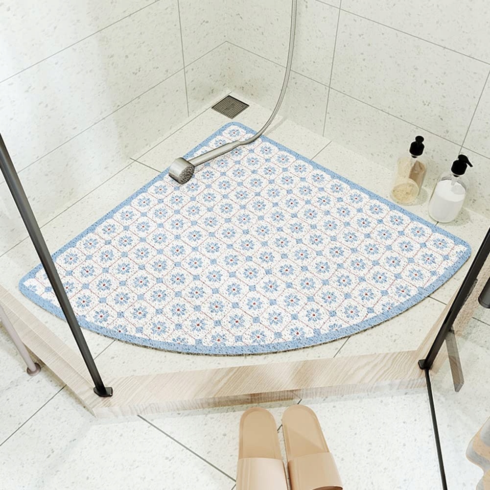 Protišmyková kúpeľňová podložka - Kúpeľňa proti -slip mat 65x200 mramor Venko