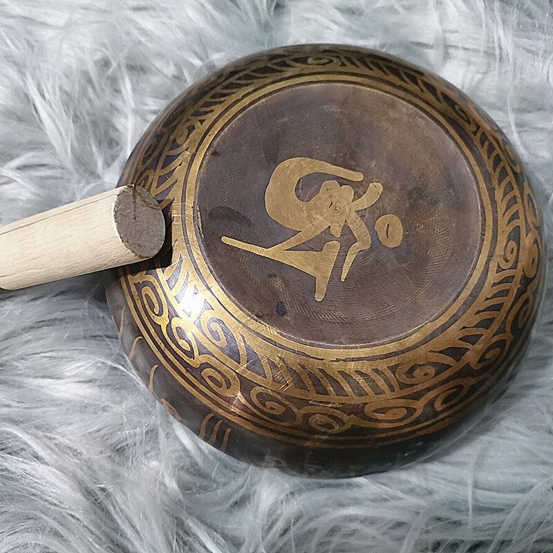 Nepál Tibetan Sing Bowl 7 Himalájan veľkosti